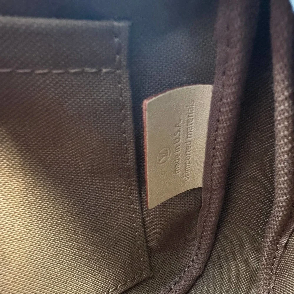 Louis Vuitton Multi Pochette Accessories monogram crossbody 3-bag w/rare Strap